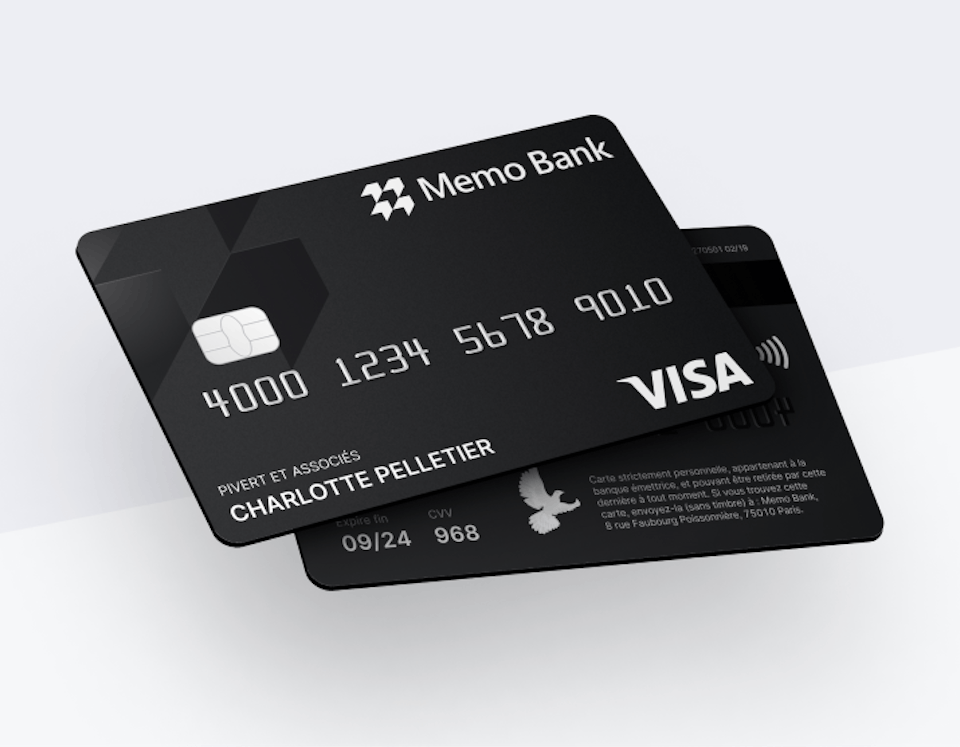 Carte de paiement Memo Bank